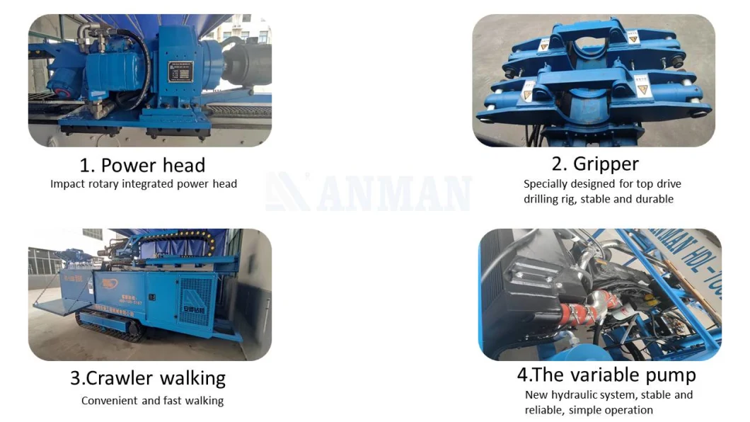 Hdl-160cx Protection of Slope Support Multifunctional Drill Rigs