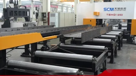 CNC H Beam High Speed Drilling Machine for Bridge Beam, Peb Steel, Construction Beam, Box Beam